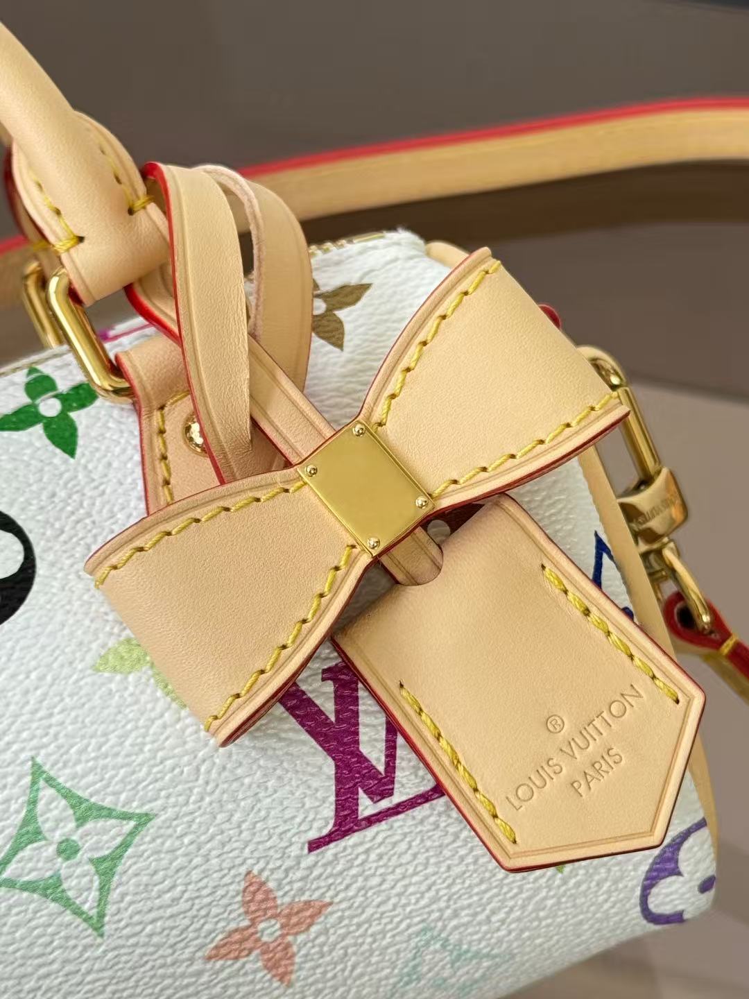 Louis Vuitton 2026 x Takashi Murakami Nano Speedy 16cm Multicolors Canvas Leather
