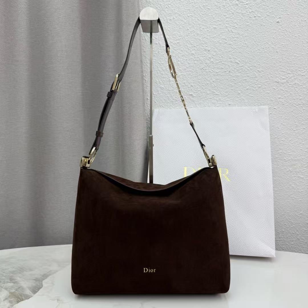 Dior 2026 Diorly Bag 31.5cm Suede Calfskin 289040