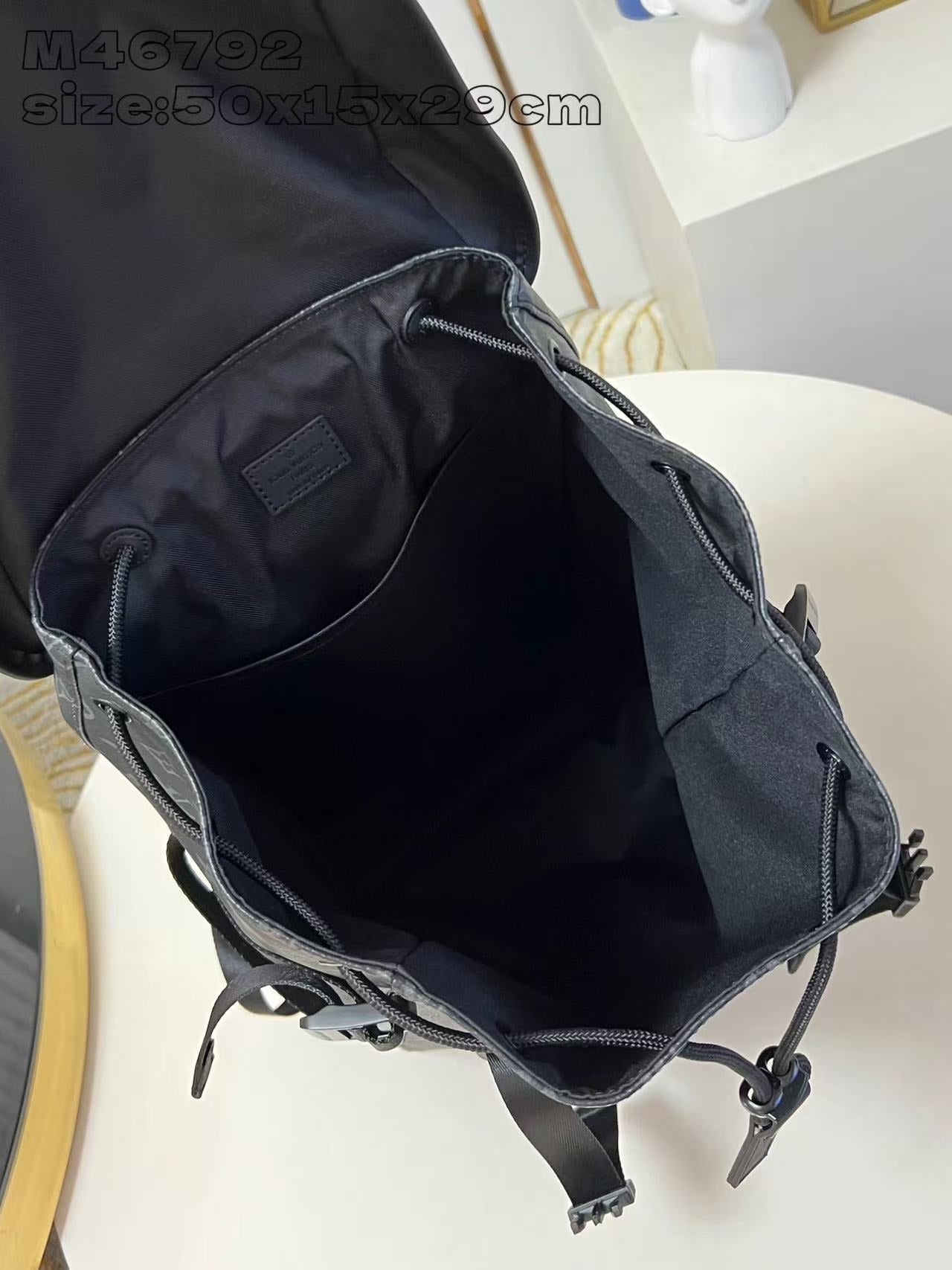 Louis Vuitton 2026 Getaway Backpack Black Leather