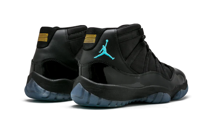 Nike Air Jordan 11 Retro Gamma Blue Black Patent Leather Mesh