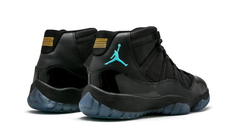 Nike Air Jordan 11 Retro Gamma Blue Black Patent Leather Mesh
