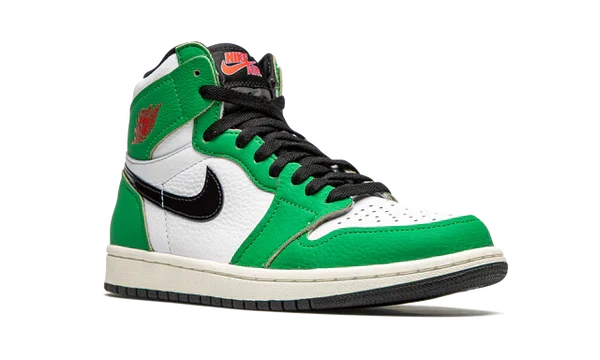 Nike Air Jordan 1 Green White Black Cowhide