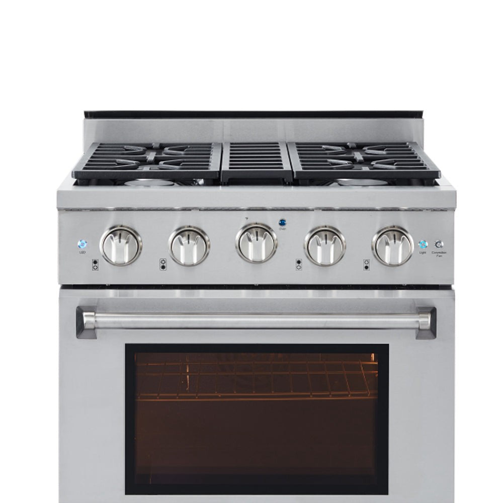 NXR 30" Professional Range with Four Burners and Convection Oven