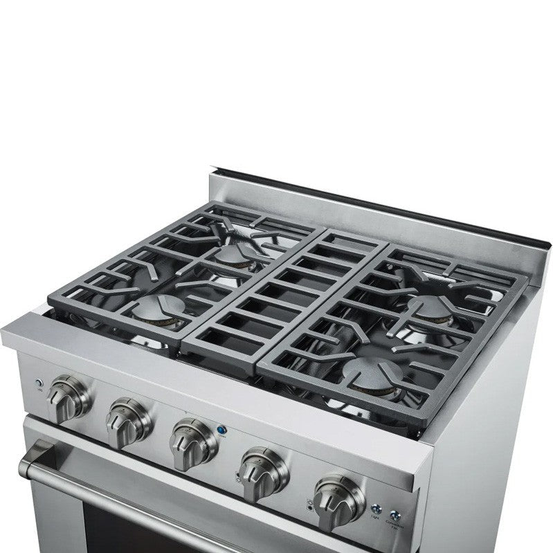 NXR 30" Professional Range with Four Burners and Convection Oven