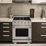 NXR 30" Professional Range with Four Burners and Convection Oven