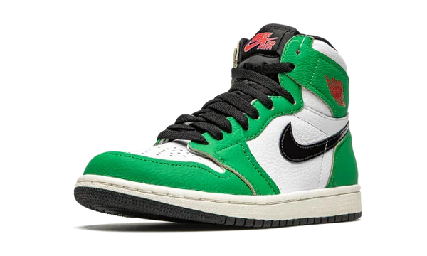 Nike Air Jordan 1 Green White Black Cowhide