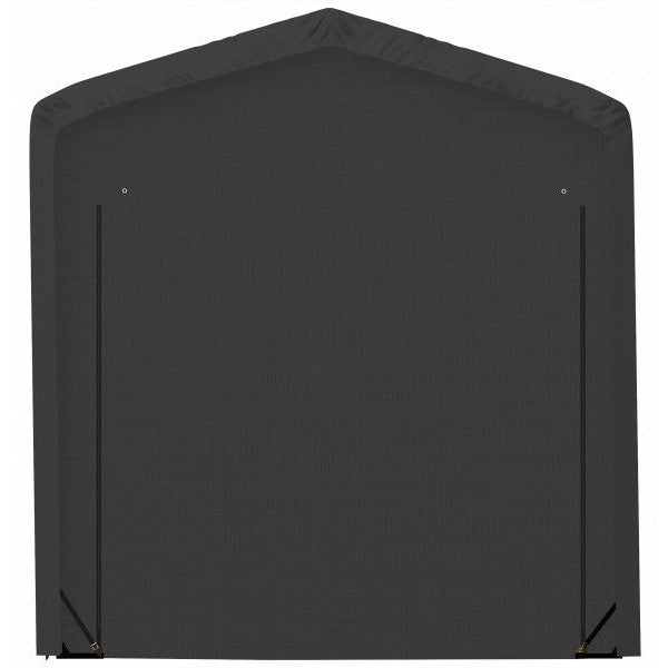 ShelterLogic ShelterTube Wind and Snow-Load Rated Garage, 14 ft. Wide Gray
