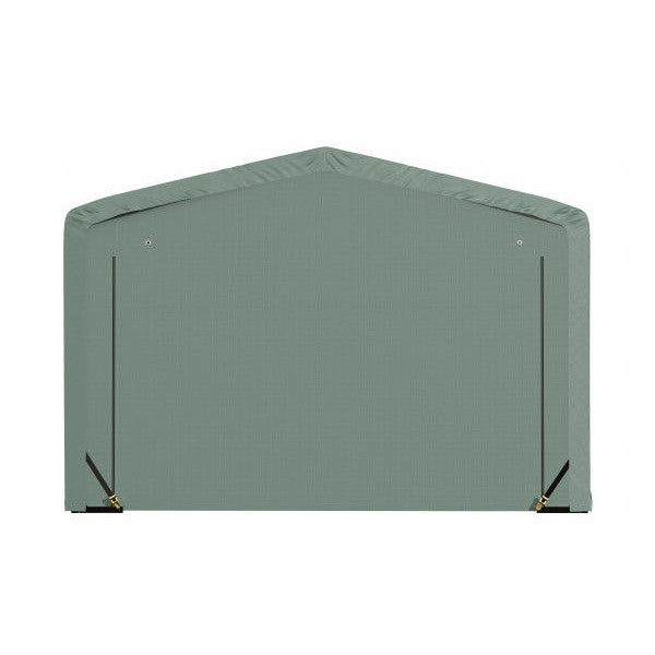 ShelterLogic ShelterTube Wind and Snow-Load Rated Garage, 12 ft. Wide Green