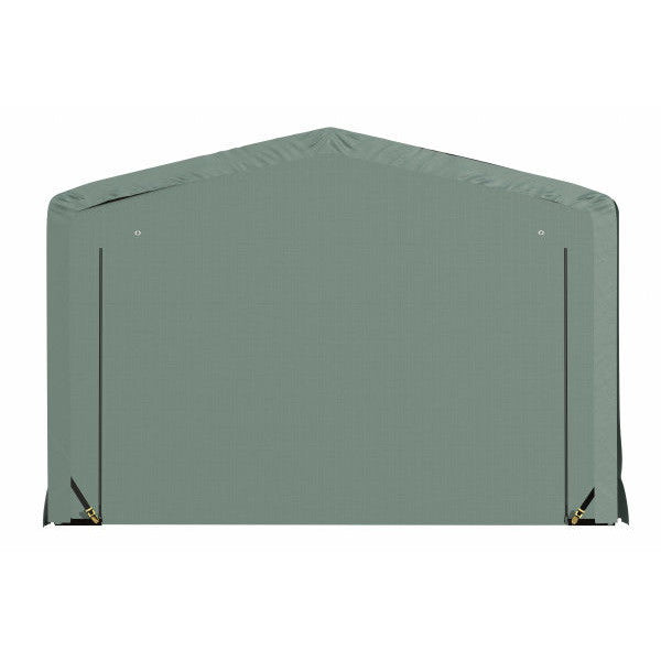 ShelterLogic ShelterTube Wind and Snow-Load Rated Garage, 12 ft. Wide Green