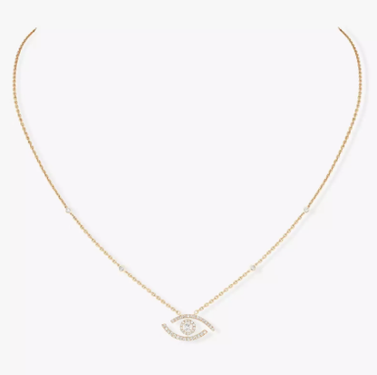 LUCKY EYE PAVED NECKLACE DIAMOND