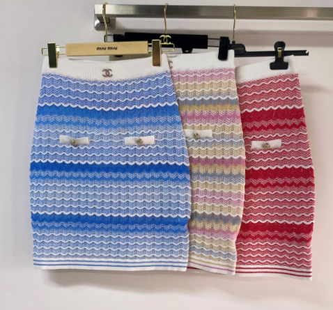 Chanel 2026  Midi Skirt Wool Tencel 268443