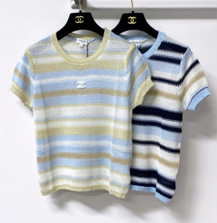 Chanel 2026 Short-sleeved Shirt Acrylic 295266