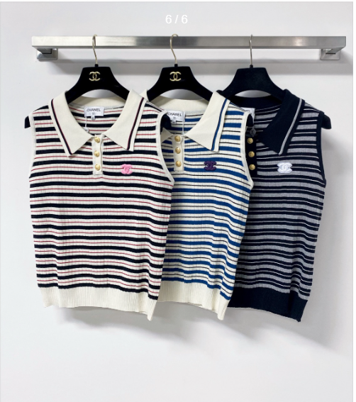 Chanel 2026 Vest Polo Shirt Wool 632169