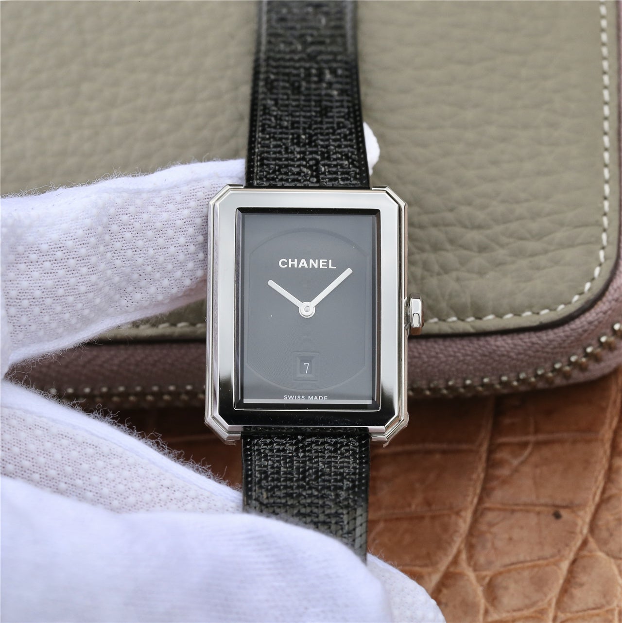 BOY-FRIEND STEEL CASE BLACK DIAL QUARTZ 33MM