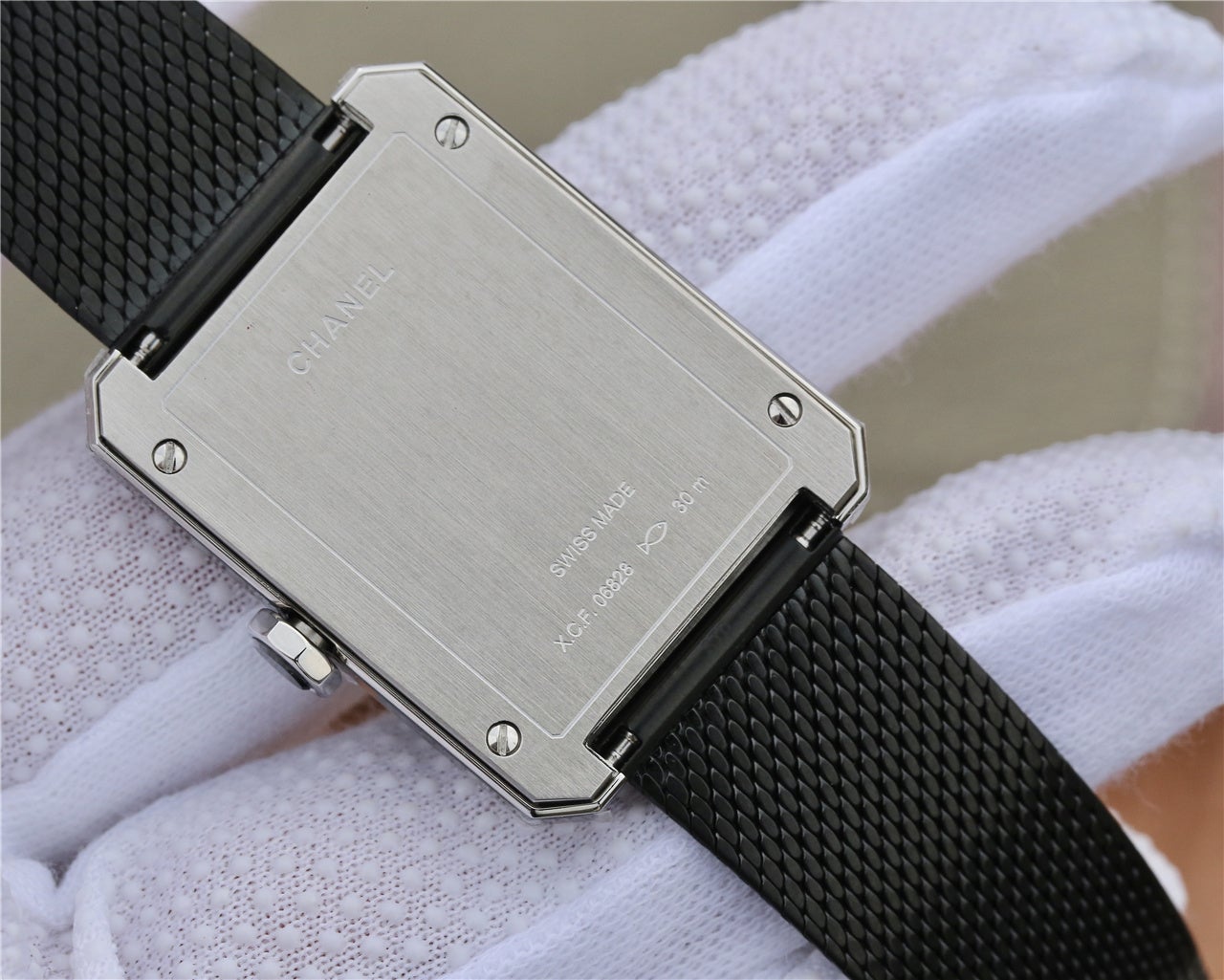BOY-FRIEND STEEL CASE BLACK DIAL QUARTZ 33MM