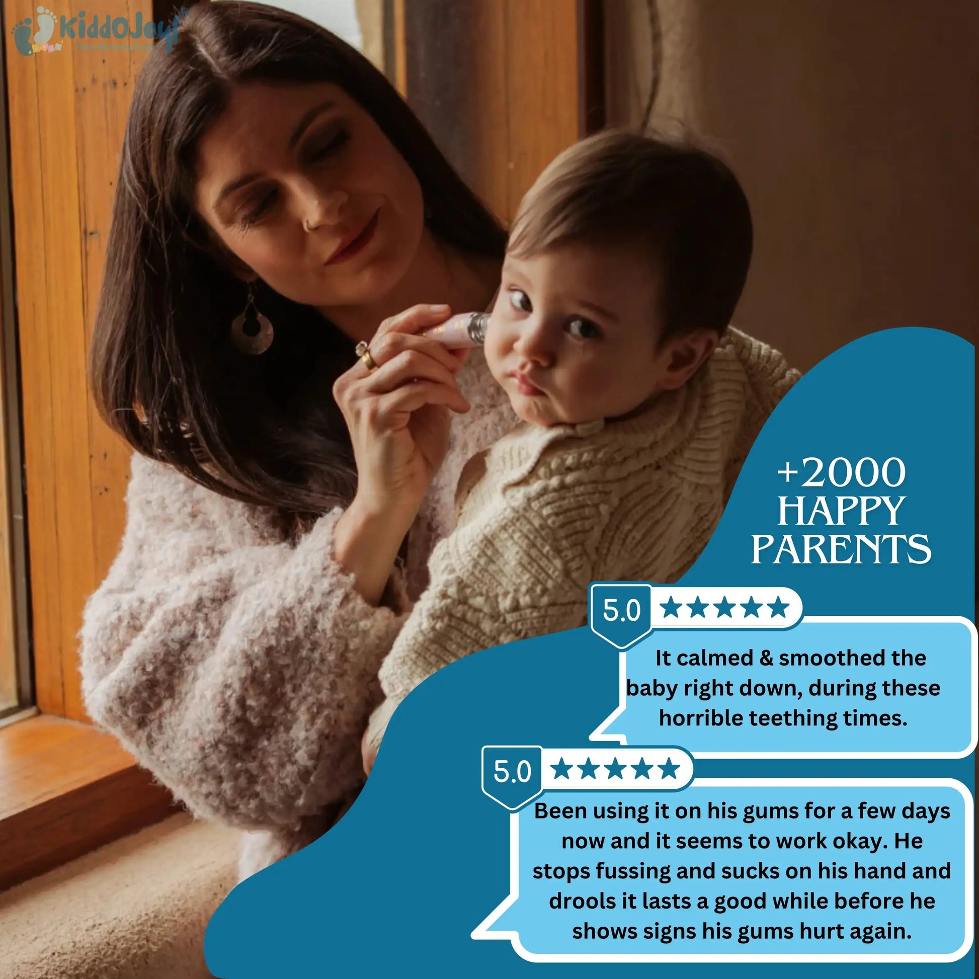 kiddoteething : Stop Teething Pain in Seconds & 100% Natural. KiddoJoyl