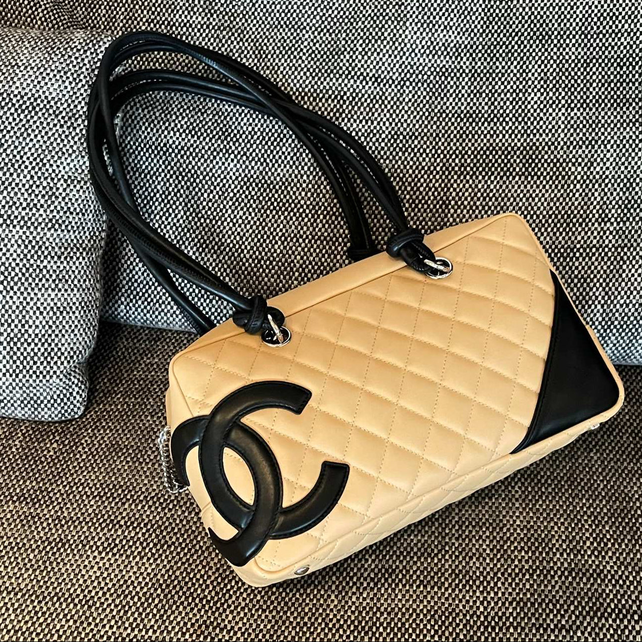 Chanel 2026 Cambon Ligne Bowling Bag 27cm Calfskin