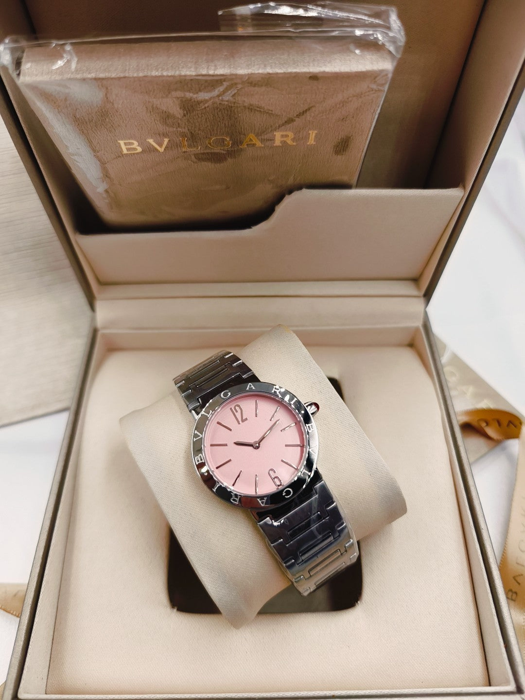 Bulgari 33mm Stainless Steel Case