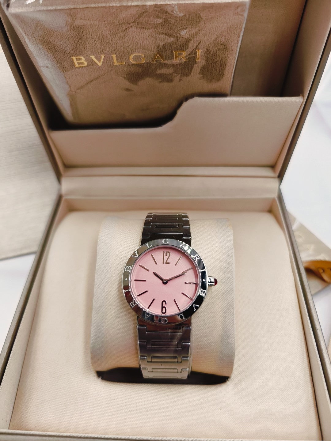 Bulgari 33mm Stainless Steel Case