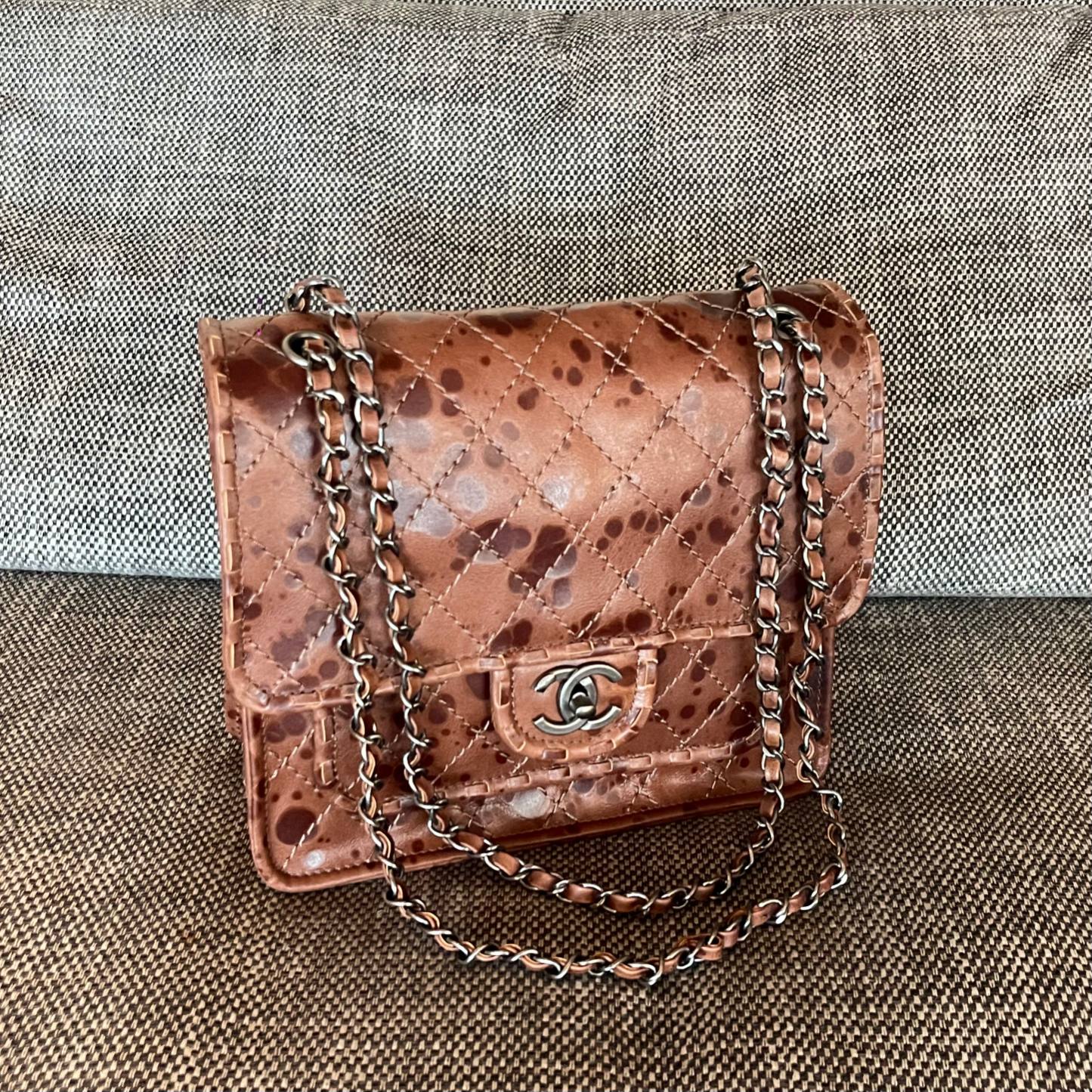 Chanel 2026 Quilted Calfskin Whipstitch Flap Bag 26cm Calfskin