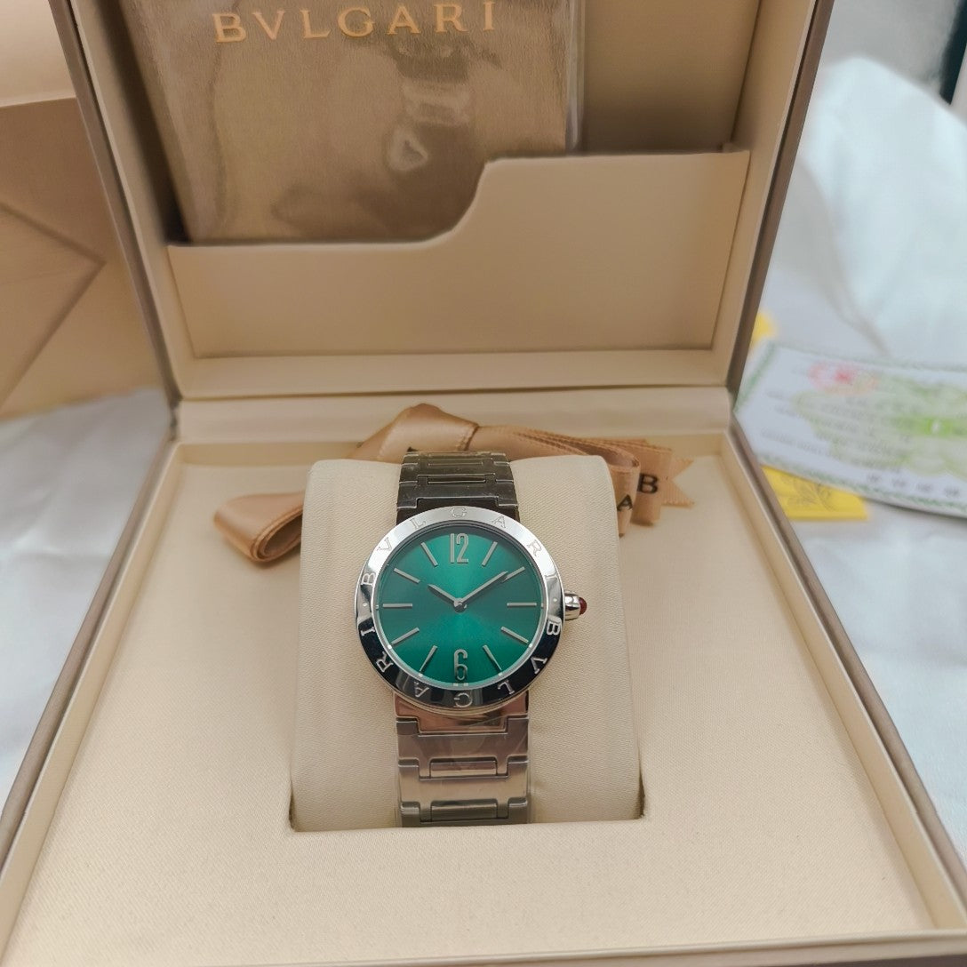 Bulgari 33mm Stainless Steel Case