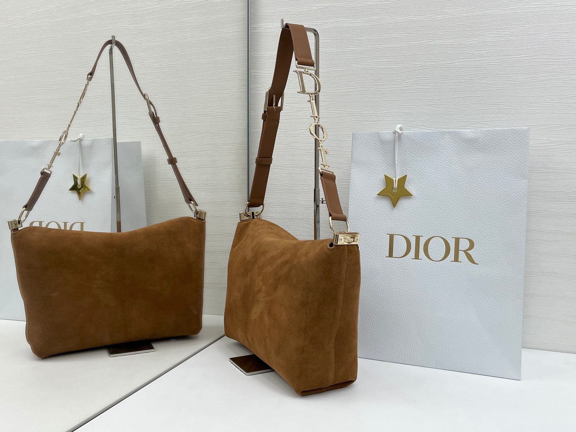 Dior 2026 Diorly Bag 28cm Suede Calfskin