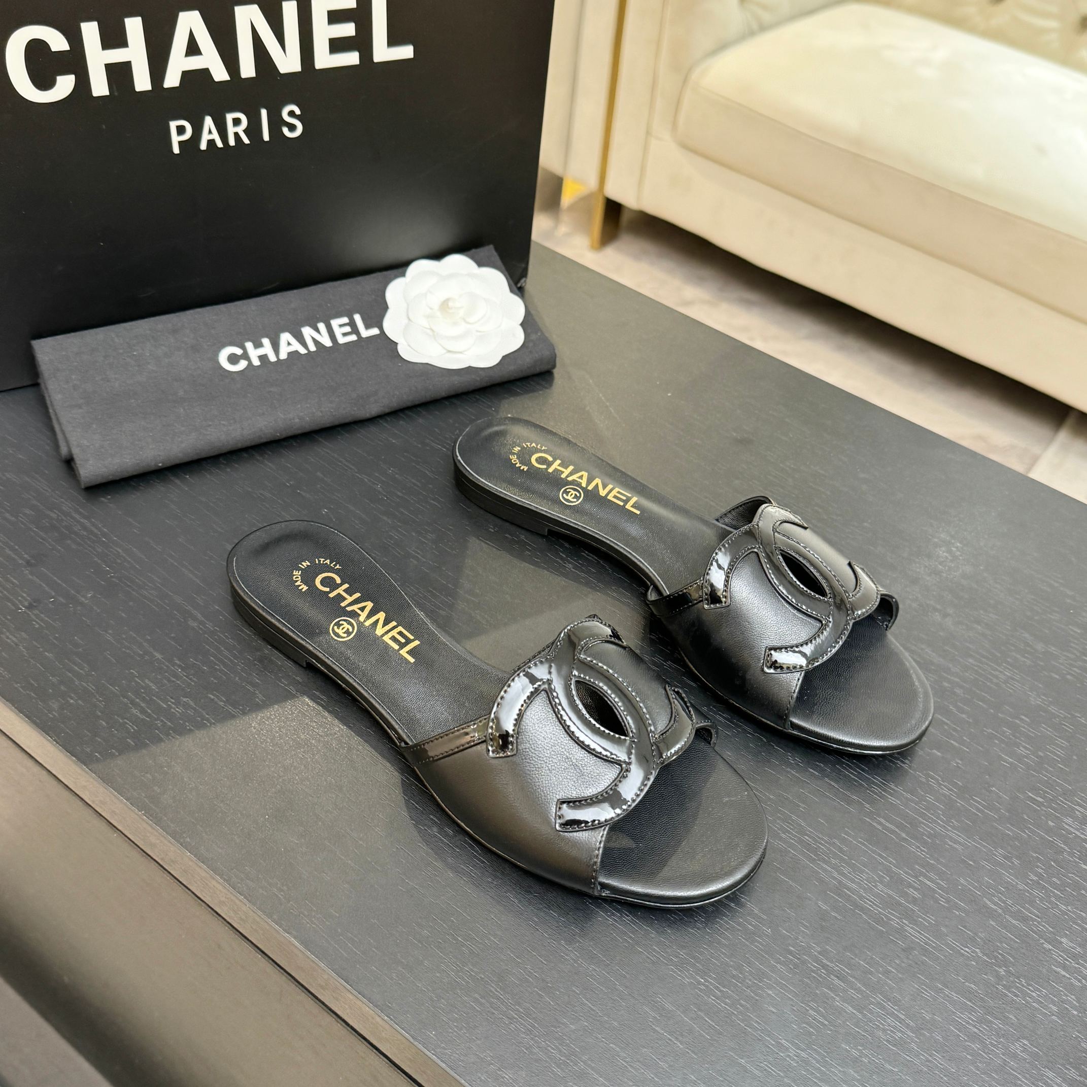 Chanel 2026 Sandal Lambskin