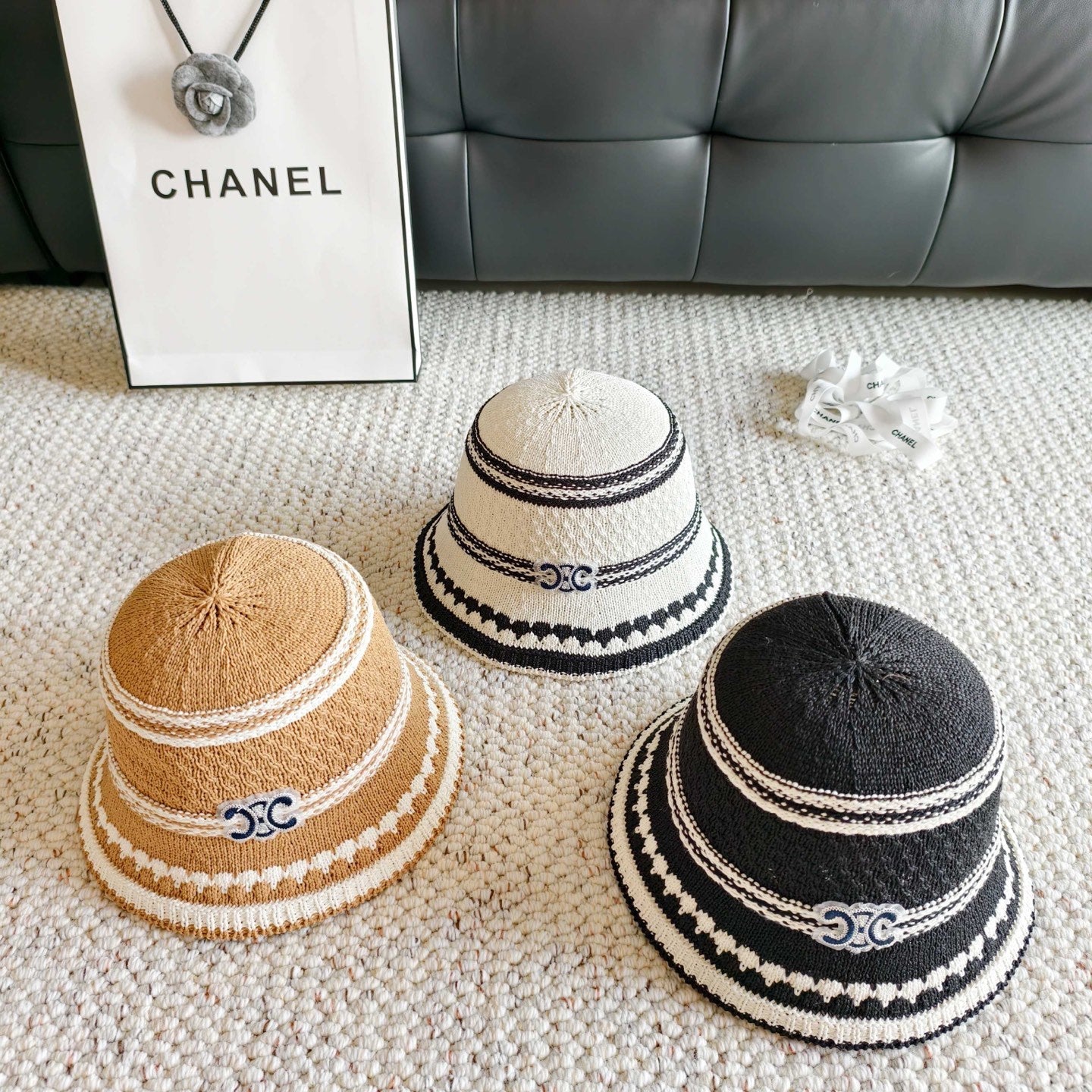 Celine Bucket Hat Wool 240675