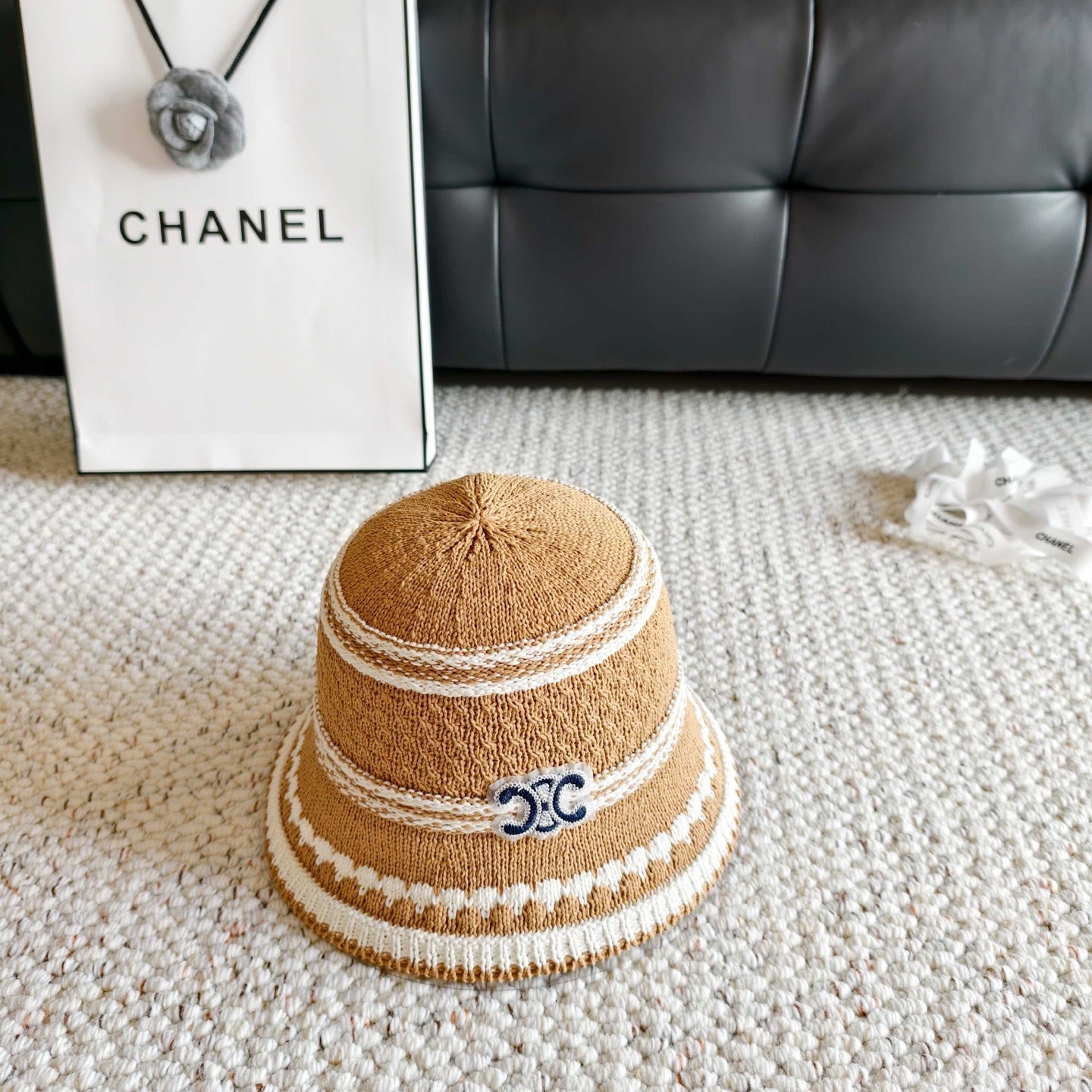 Celine Bucket Hat Wool 240675