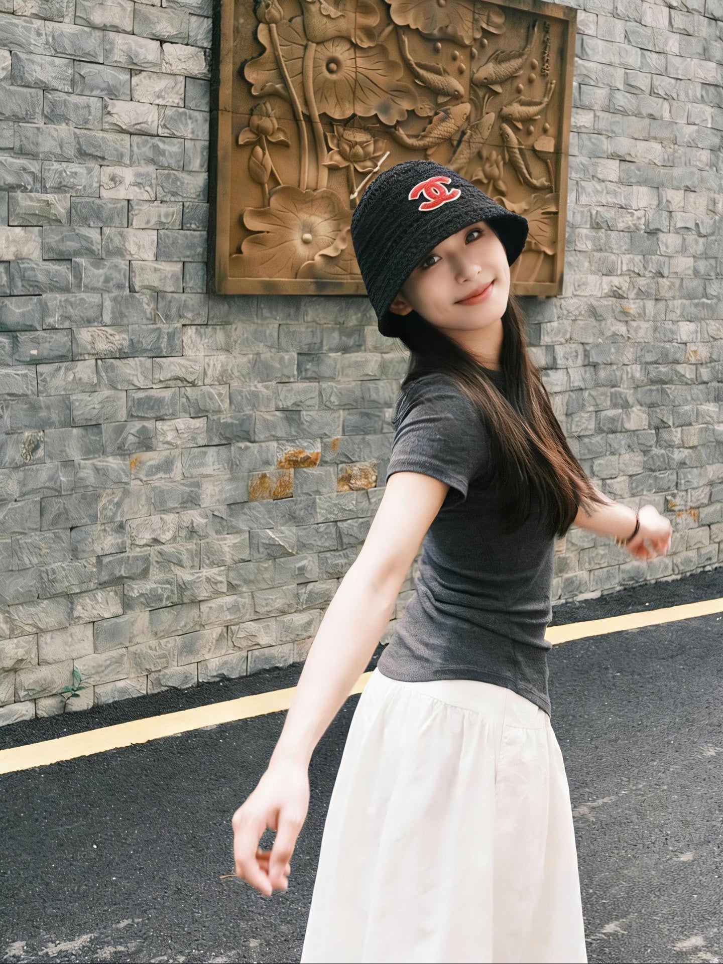 Chanel Bucket Hat Wool 237202