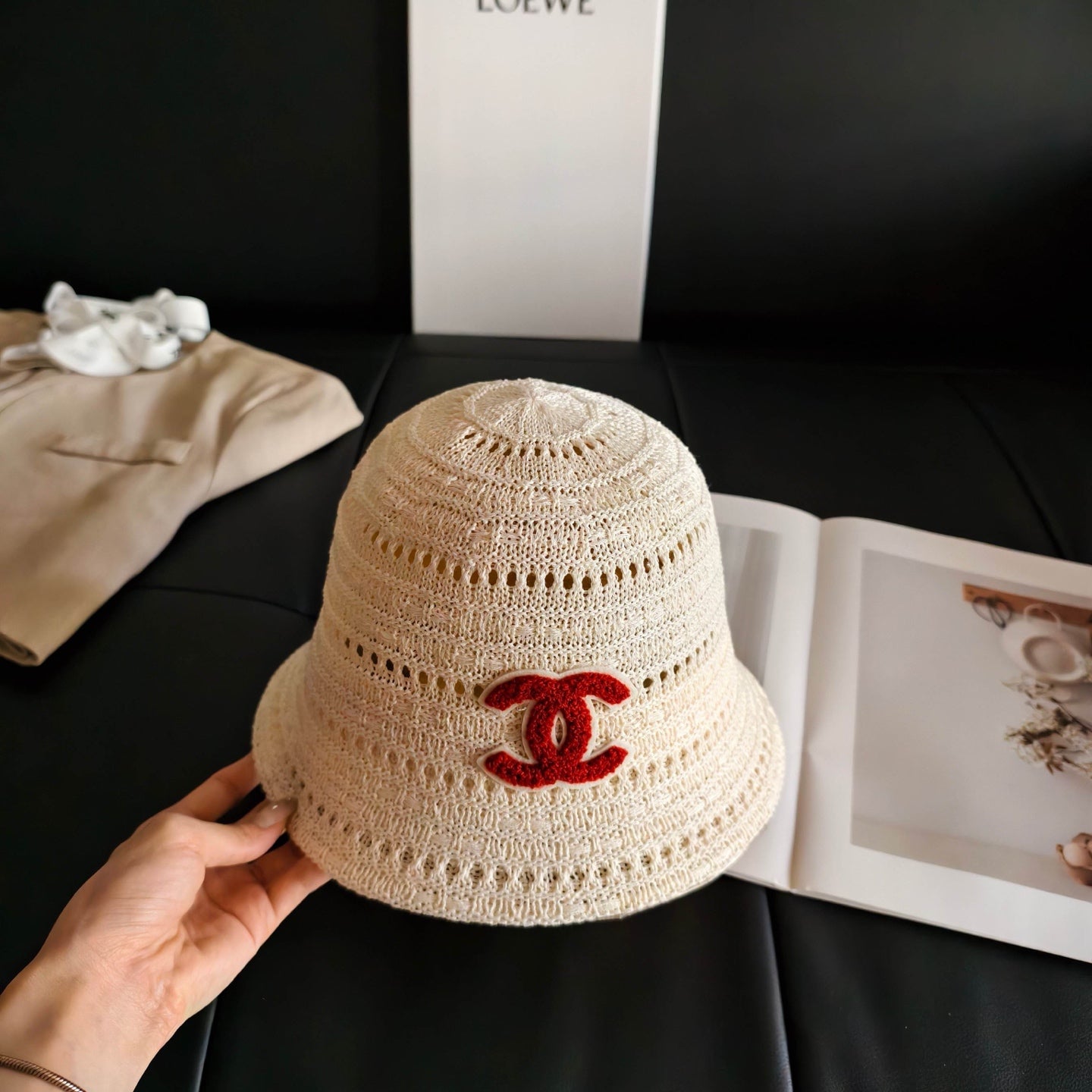 Chanel Bucket Hat Wool 237202