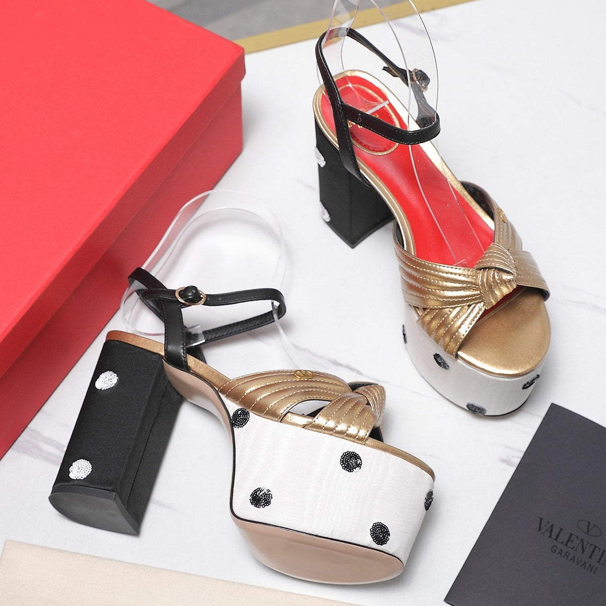 Valentino 2026 Garavani Crasher 110mm Velvet Platform Sandal Velvet 864497