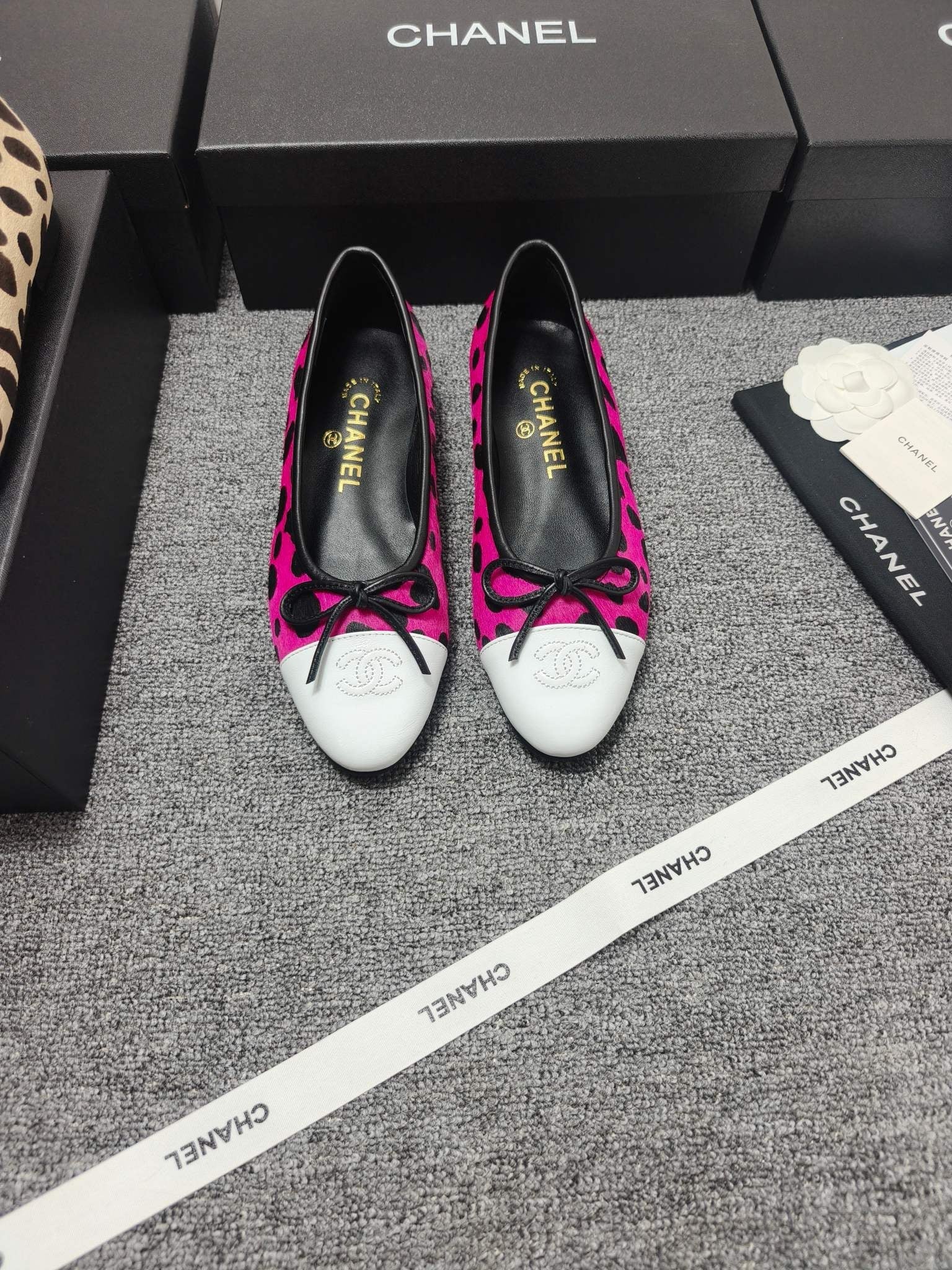 Chanel 2026 Ballet Flat Horsehair Sheepskin 855999