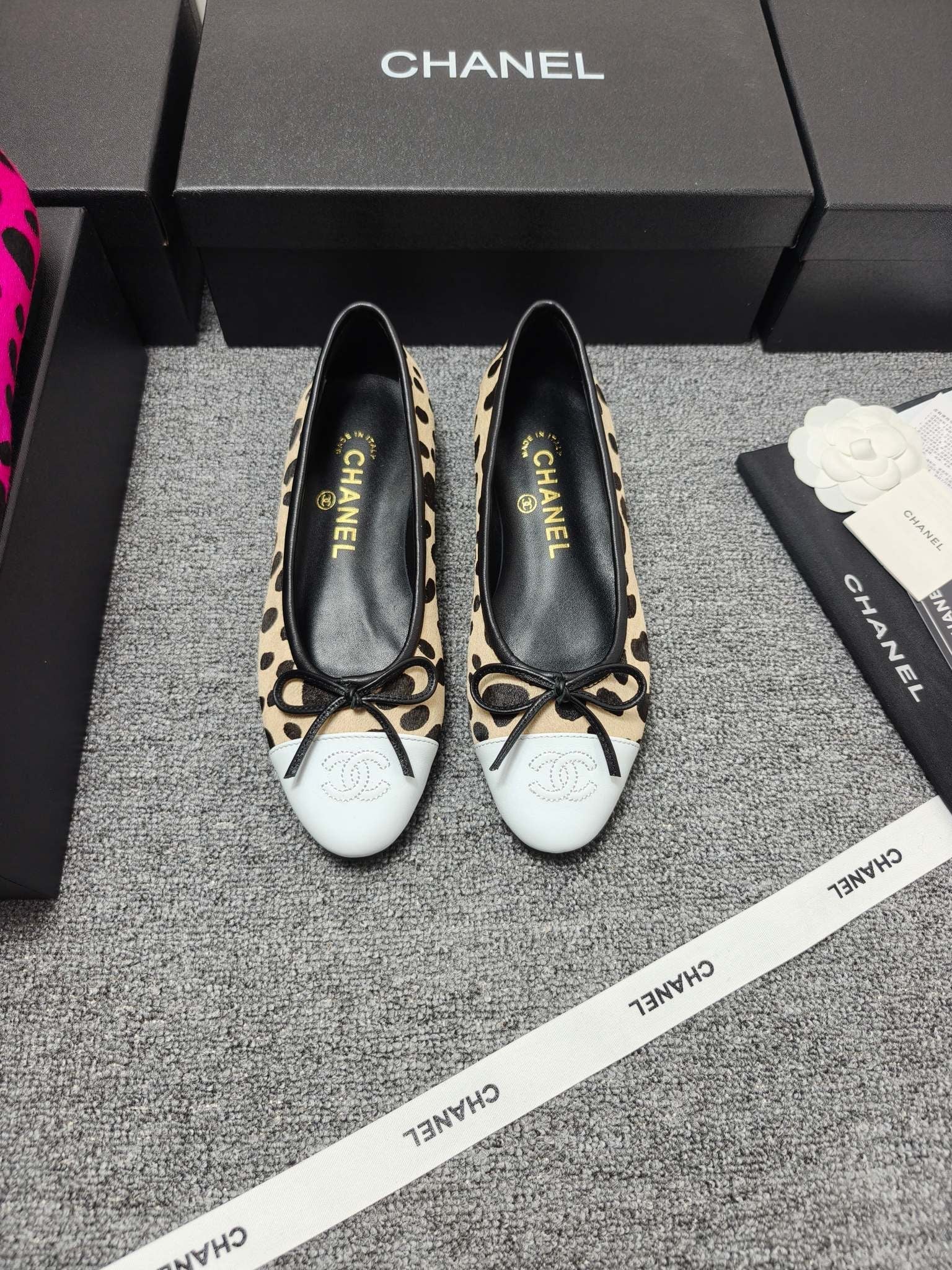 Chanel 2026 Ballet Flat Horsehair Sheepskin 855999