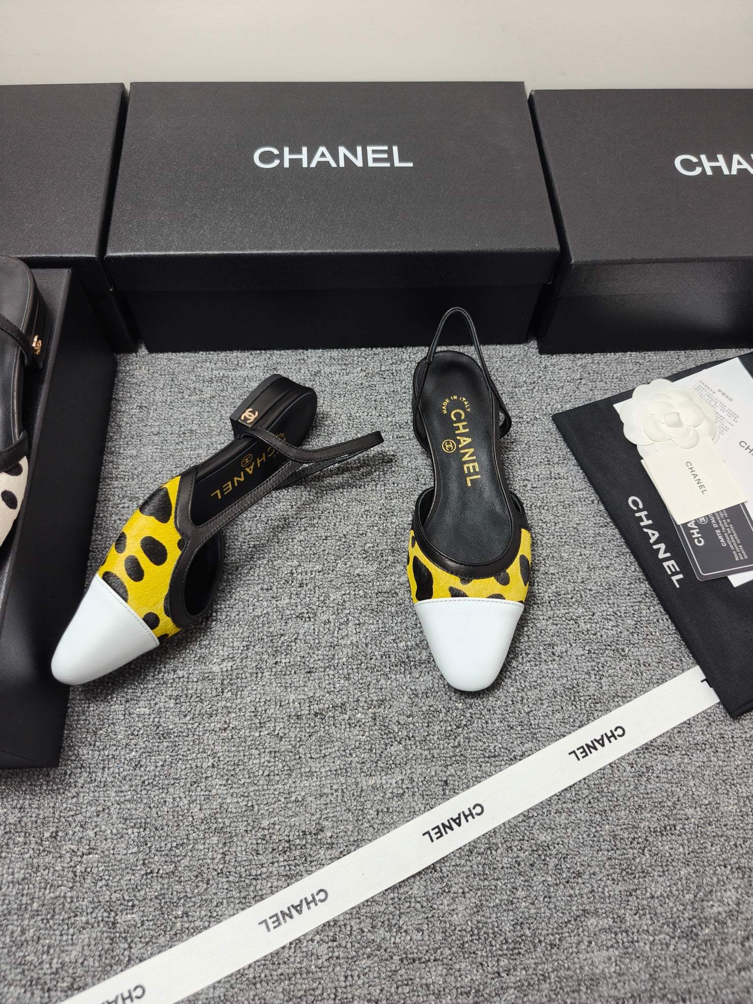 Chanel 2026 Slingback Horsehair Sheepskin 856006