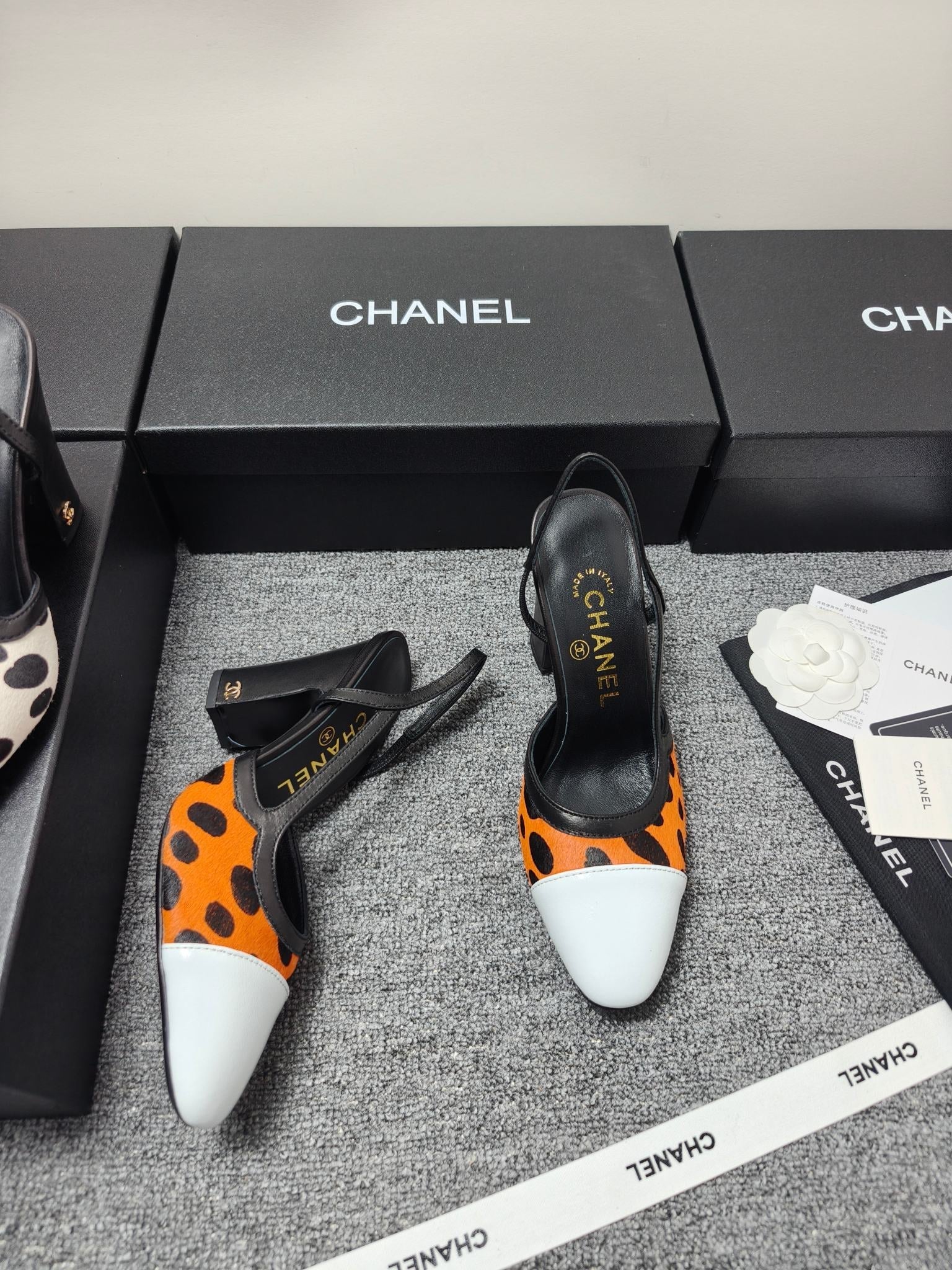Chanel 2026 Slingback Horsehair Sheepskin 856006