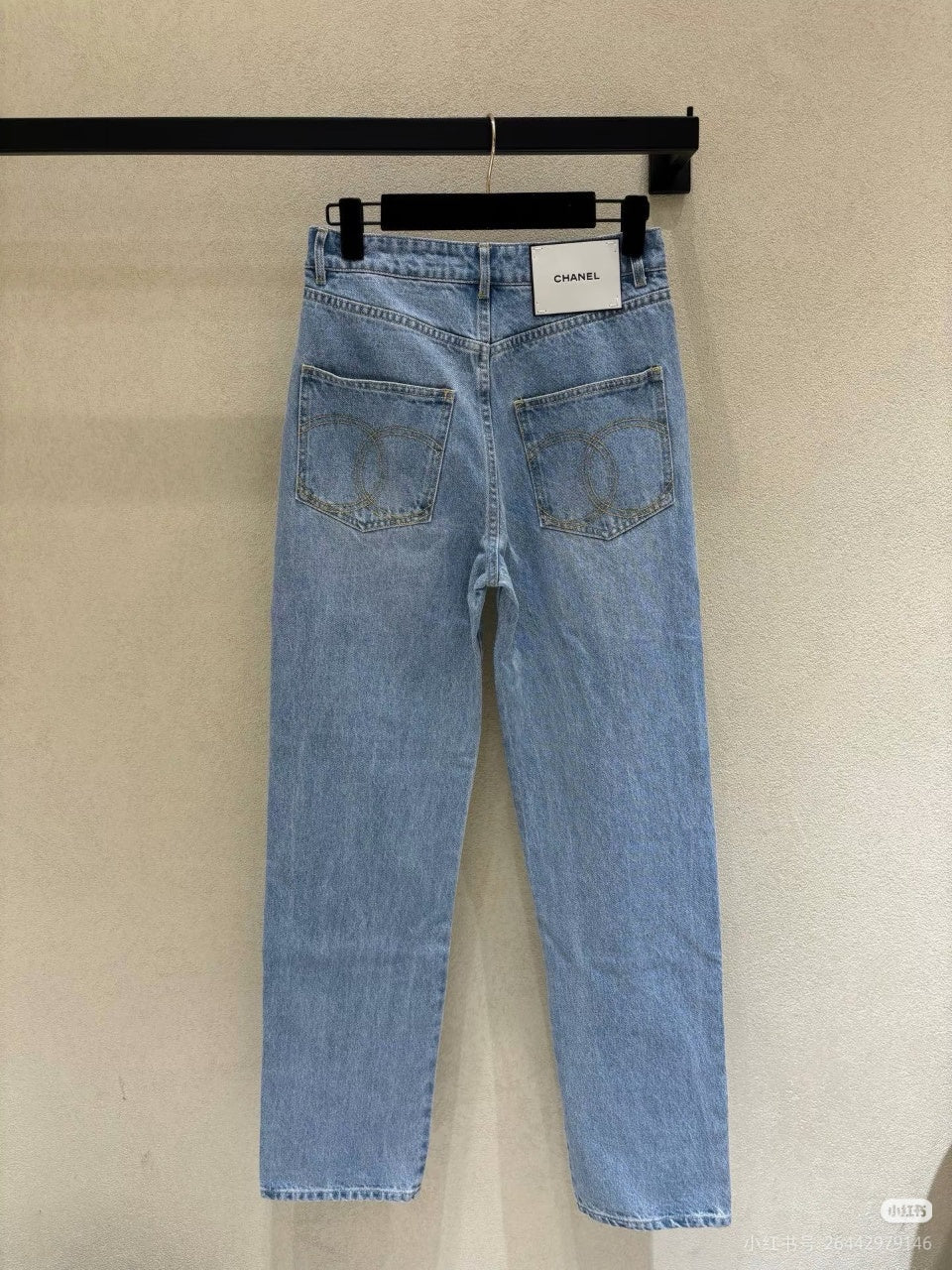 Chanel 2026 Pants Demi Blue Cotton 401635