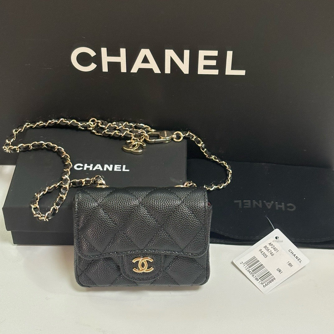 Chanel 11cm Classic Chain Waist Bag 160724