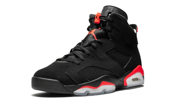 Nike Air Jordan 6 Retro Black Orange Velvet Leather