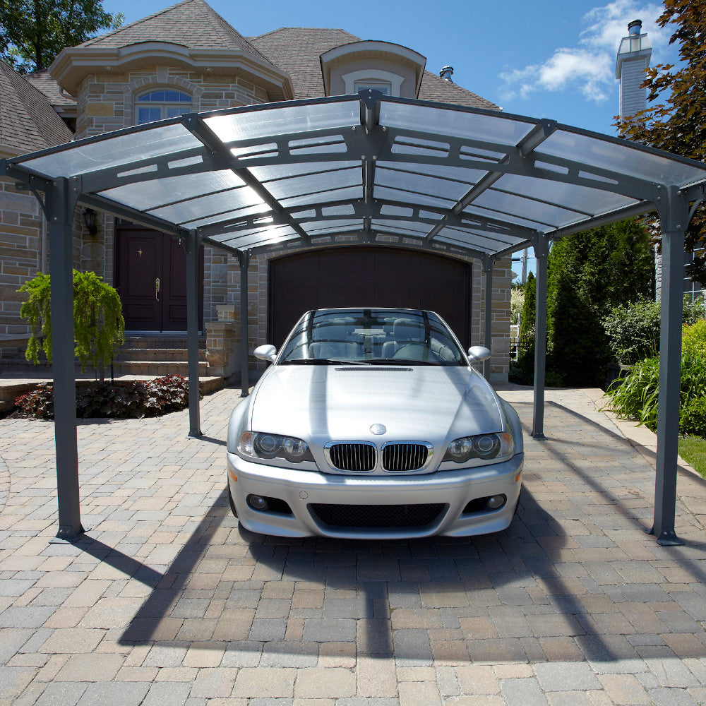 Gazebo Penguin Acay Carport with Gutter