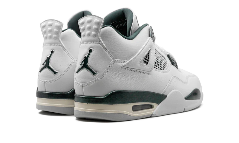 Nike Air Jordan 4 Retro Oxidized Green White Leather