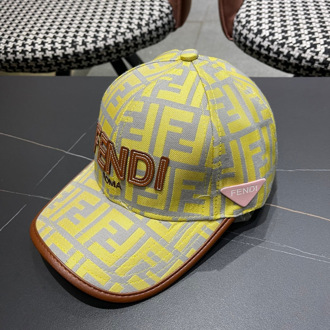 Fendi FF Motif Jacquard Baseball Cotton 196105