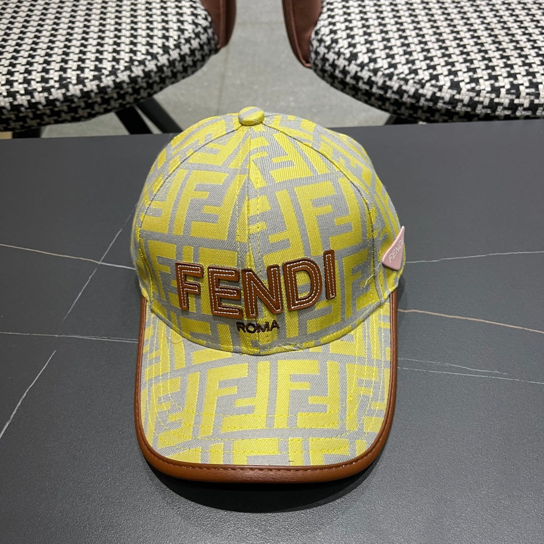 Fendi FF Motif Jacquard Baseball Cotton 196105