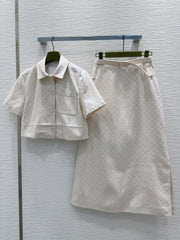 Gucci 25 Set Beige Cotton