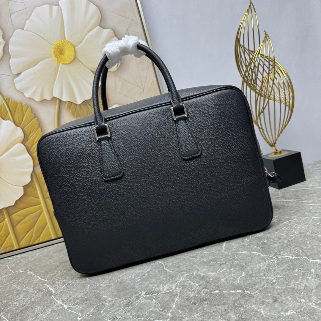 Prada 2026 Sienna Bag Brown Black Calfskin 345782