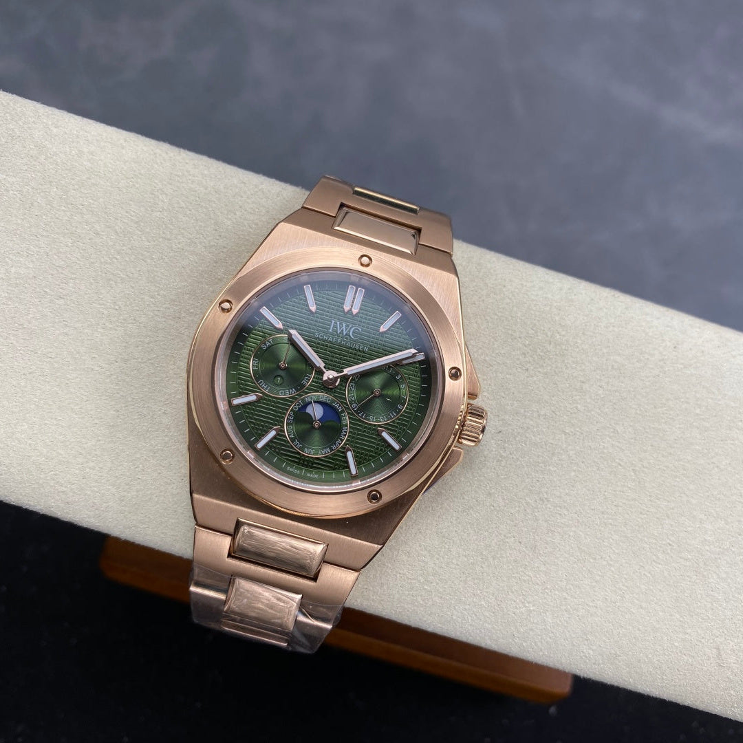IWC Ingenieur Perpetual Calendar 41 Pink Gold Case