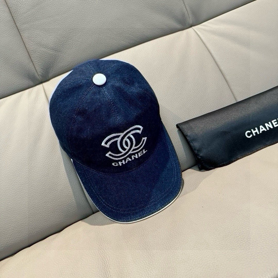 Chanel Denim Baseball Cap 299769