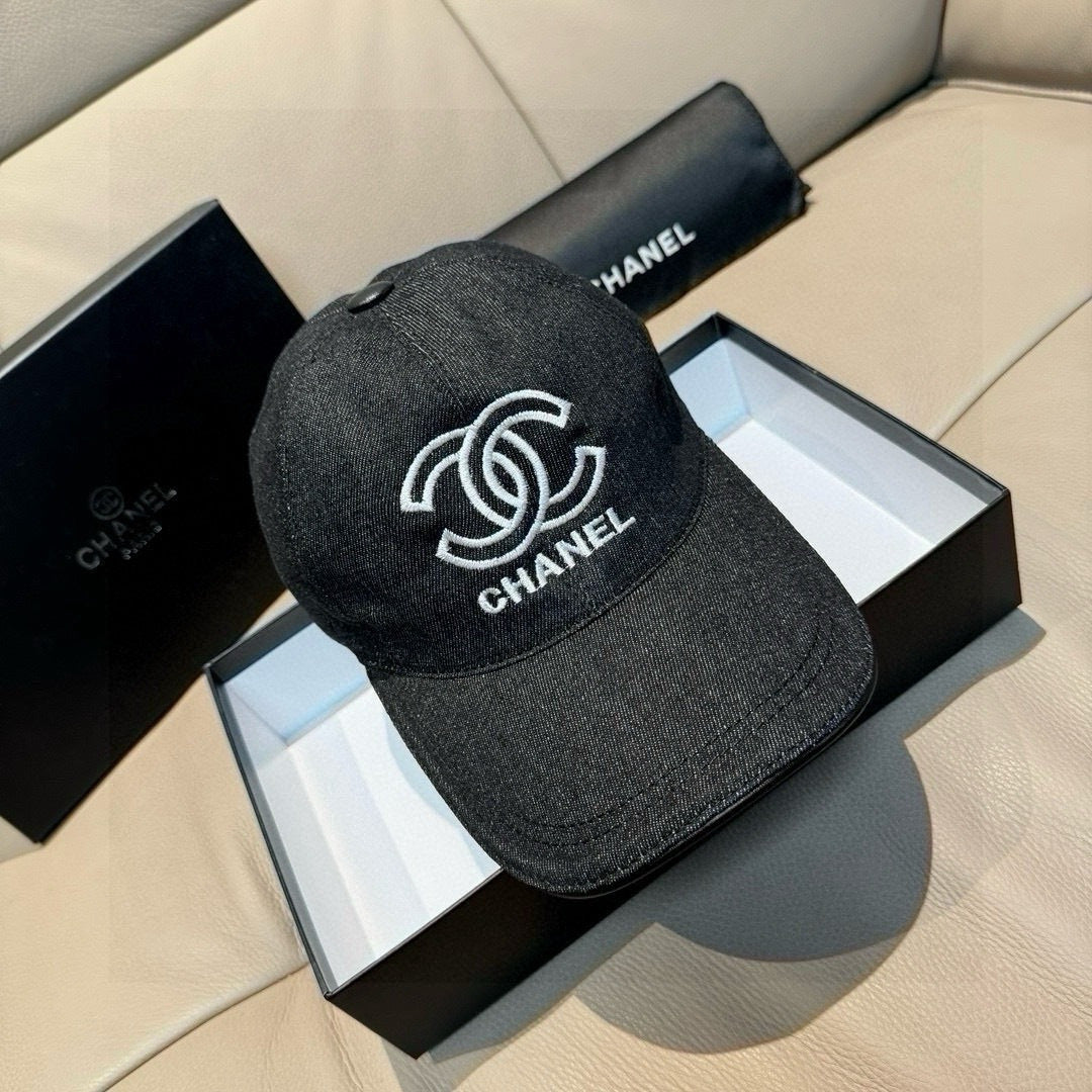 Chanel Denim Baseball Cap 299769