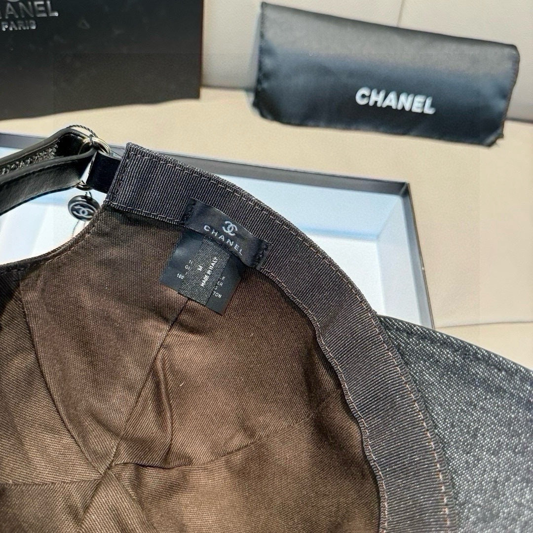 Chanel Denim Baseball Cap 299769