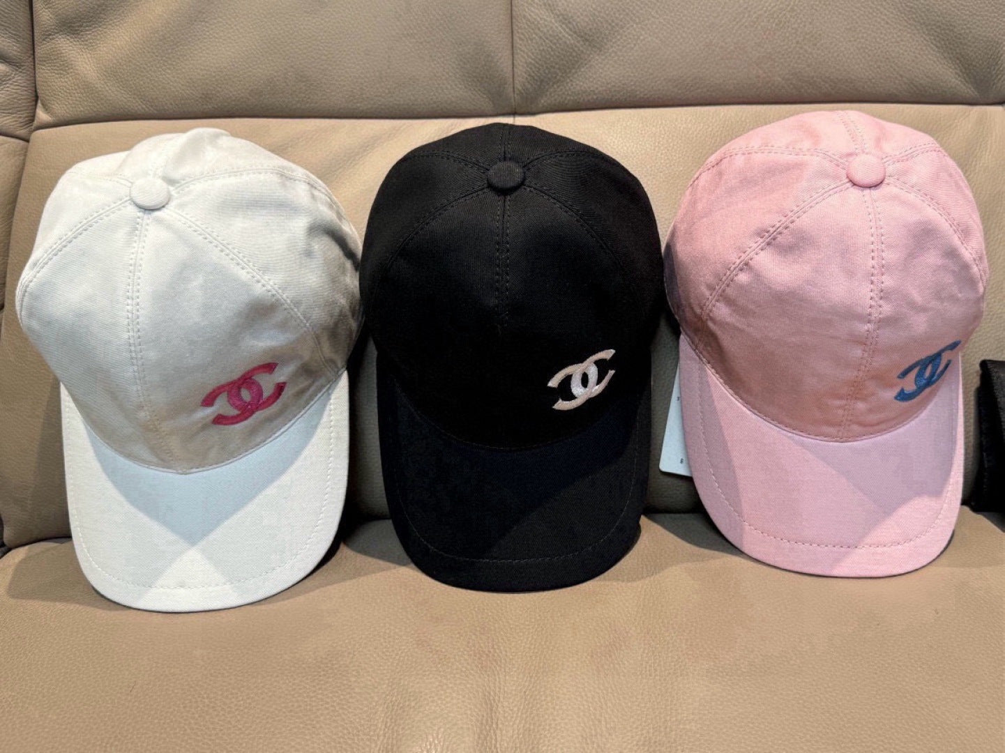 Chanel Logo Cotton Hat 211666